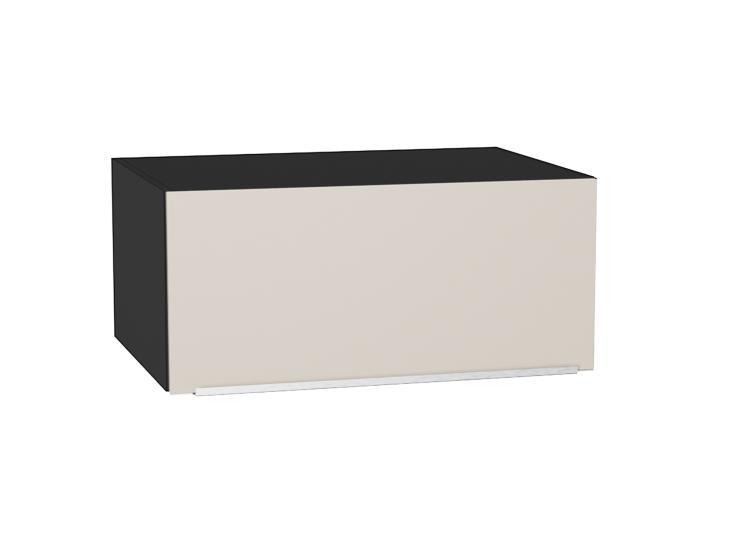 Шкаф верхний горизонтальный с увеличенной глубиной Фьюжн 810 Cream Silk / Graphite