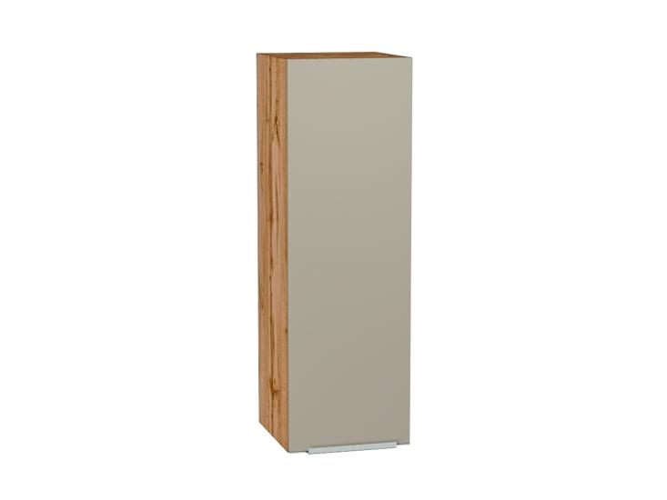 Шкаф верхний Фьюжн 300Н Silky Grey / Дуб Вотан