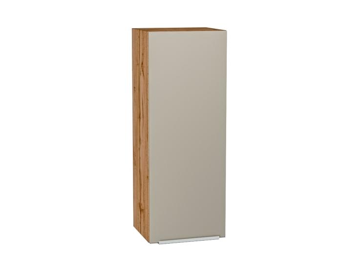 Шкаф верхний Фьюжн 350Н Silky Grey / Дуб Вотан