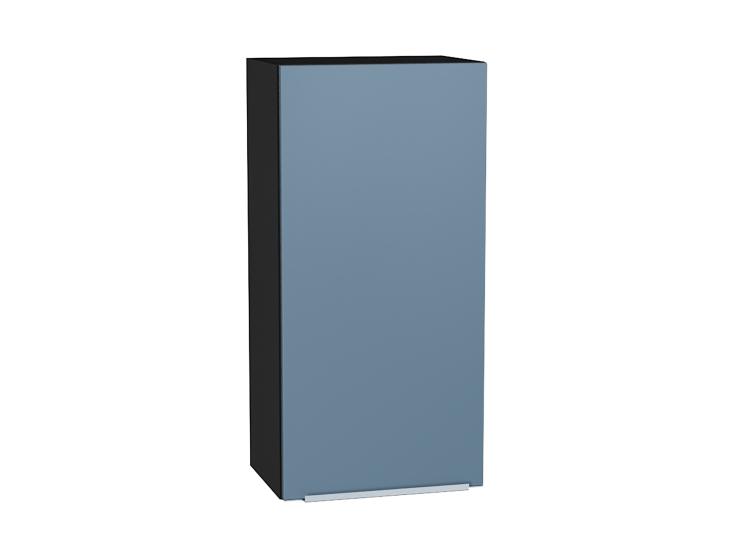 Шкаф верхний Фьюжн 450Н Silky Blue / Graphite