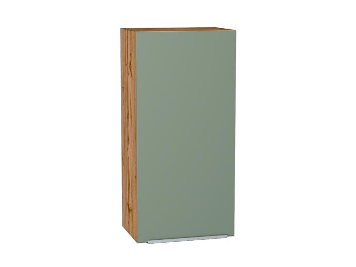 Шкаф верхний Фьюжн 450Н Silky Mint / Дуб Вотан