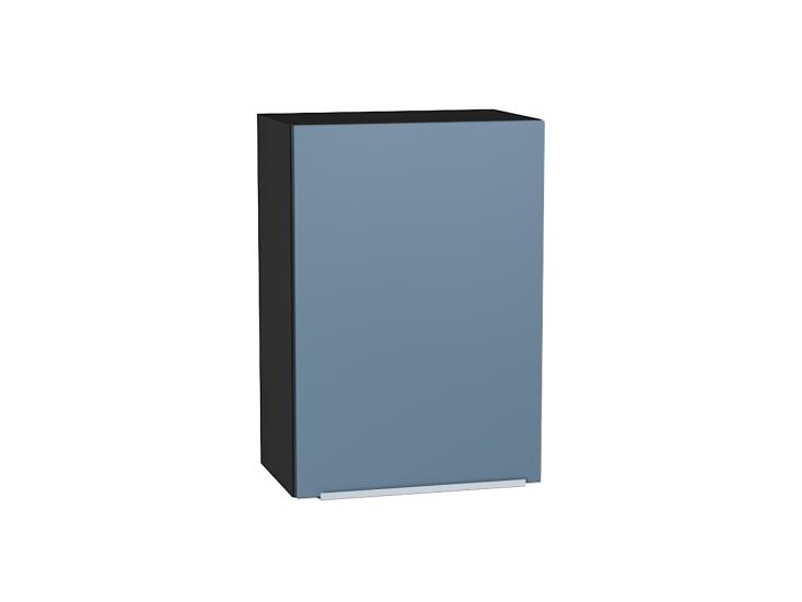 Шкаф верхний Фьюжн 500 Silky Blue / Graphite