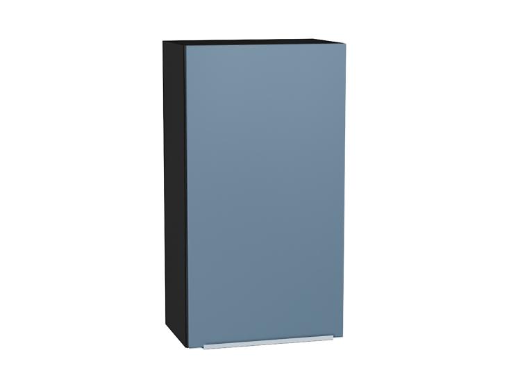 Шкаф верхний Фьюжн 500Н Silky Blue / Graphite