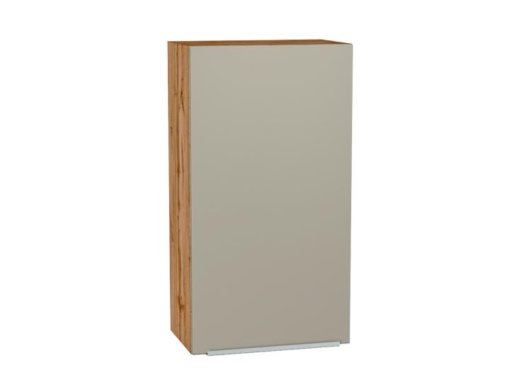 Шкаф верхний Фьюжн 500Н Silky Grey / Дуб Вотан