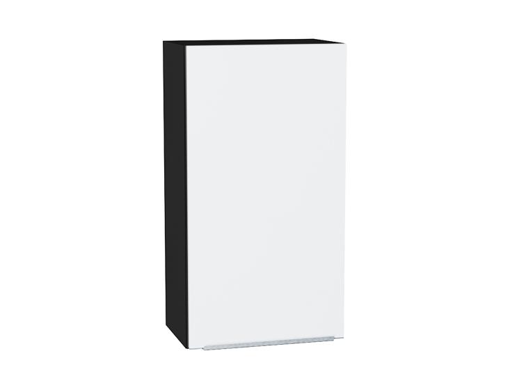 Шкаф верхний Фьюжн 500Н Silky White / Graphite