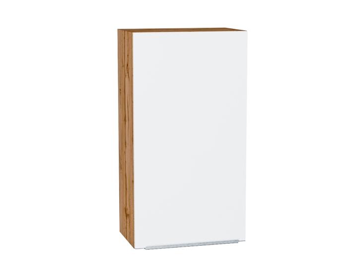 Шкаф верхний Фьюжн 500Н Silky White / Дуб Вотан