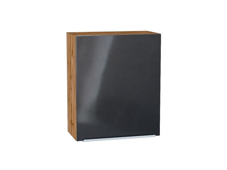 Шкаф верхний Фьюжн 600М Anthracite / Дуб Вотан