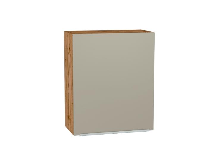 Шкаф верхний Фьюжн 600М Silky Grey / Дуб Вотан