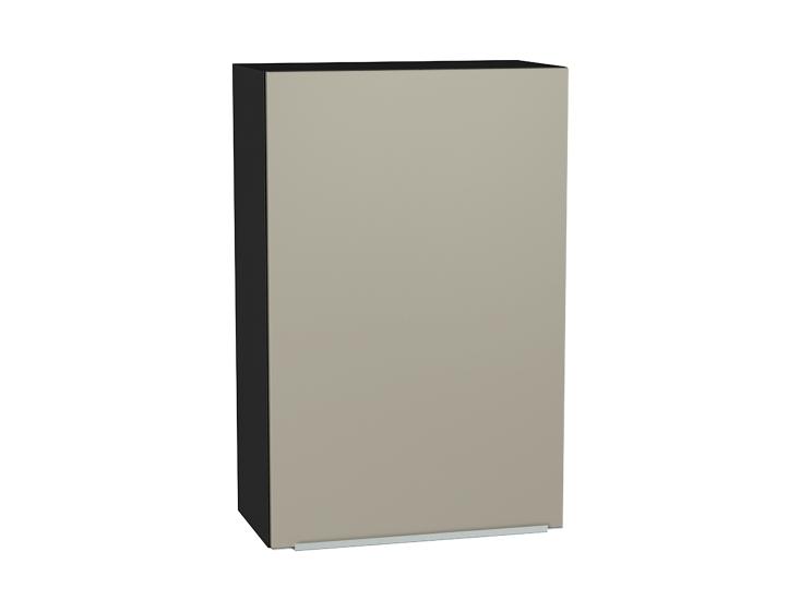 Шкаф верхний Фьюжн 600МН Silky Grey / Graphite