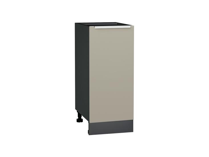Шкаф нижний Фьюжн 350 Silky Grey / Graphite