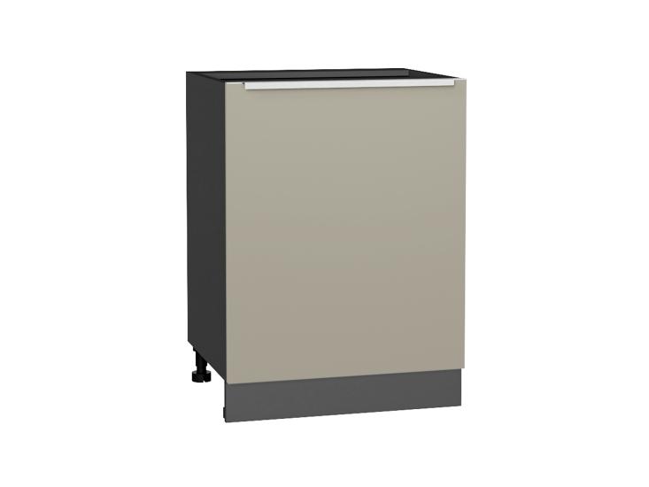 Шкаф нижний Фьюжн 600М Silky Grey / Graphite