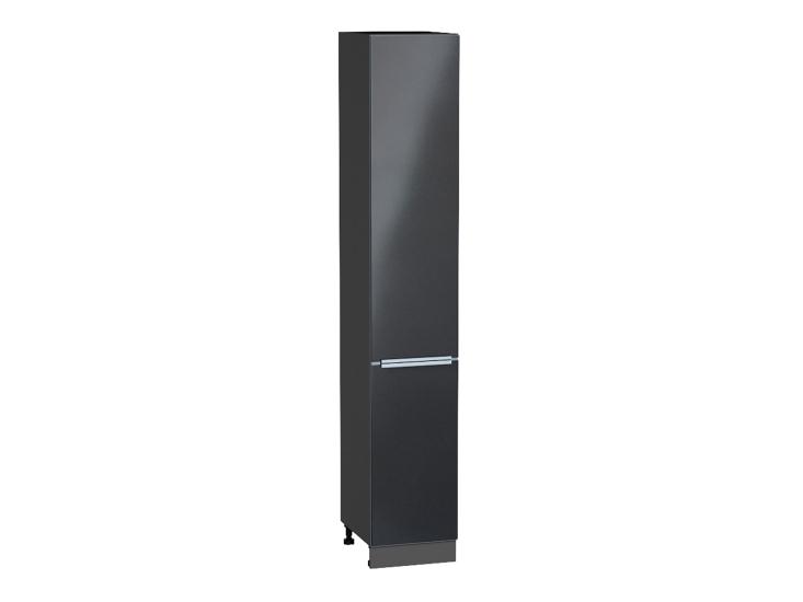 Шкаф пенал Фьюжн 400Н (для верхних шкафов 920) Anthracite / Graphite