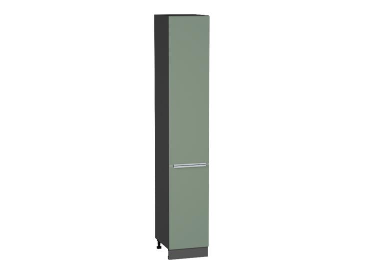 Шкаф пенал Фьюжн 400Н (для верхних шкафов 920) Silky Mint / Graphite