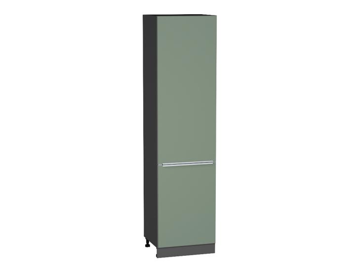Шкаф пенал Фьюжн 600Н (для верхних шкафов 920) Silky Mint / Graphite