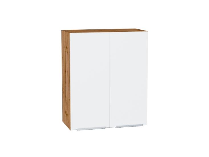 Шкаф верхний Фьюжн 600 Silky White / Дуб Вотан