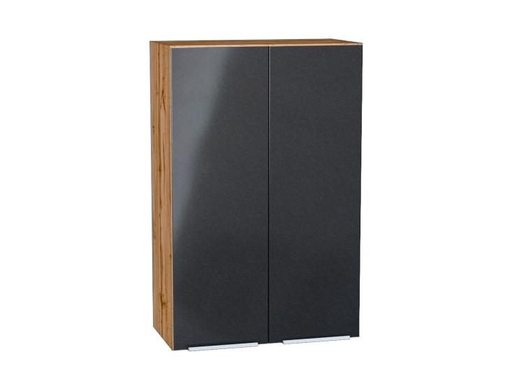 Шкаф верхний Фьюжн 600Н Anthracite / Дуб Вотан