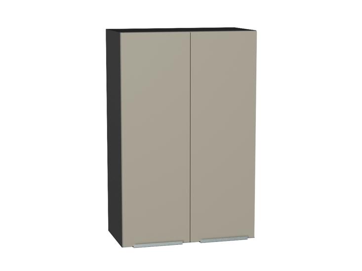 Шкаф верхний Фьюжн 600Н Silky Grey / Graphite