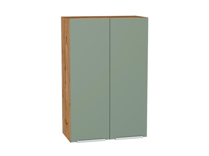 Шкаф верхний Фьюжн 600Н Silky Mint / Дуб Вотан