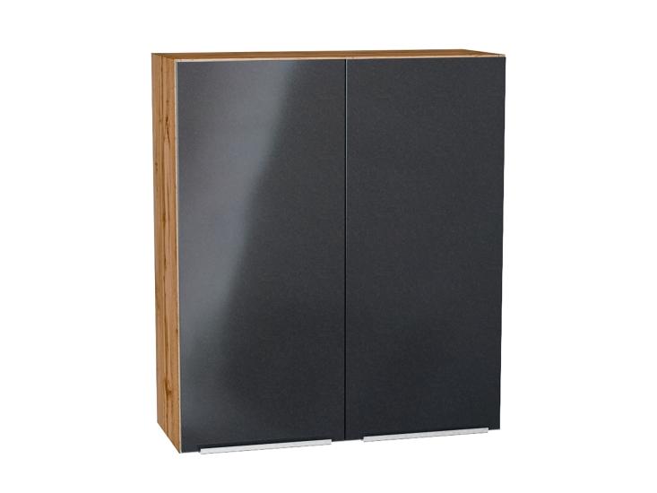 Шкаф верхний Фьюжн 800Н Anthracite / Дуб Вотан