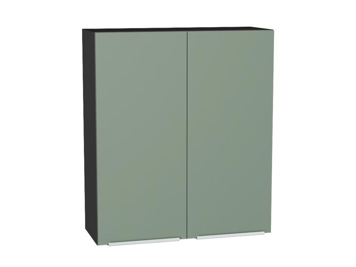 Шкаф верхний Фьюжн 800Н Silky Mint / Graphite