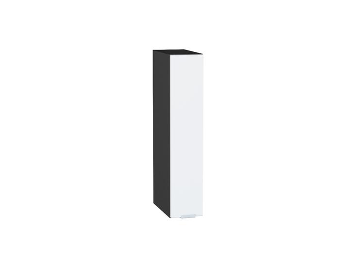 Верхняя бутылочница Фьюжн 150 Silky White / Graphite