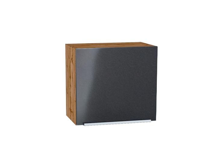 Шкаф верхний горизонтальный Фьюжн 500Н Anthracite / Дуб Вотан