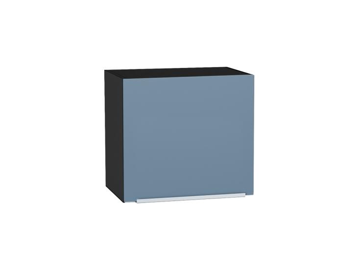 Шкаф верхний горизонтальный Фьюжн 500Н Silky Blue / Graphite