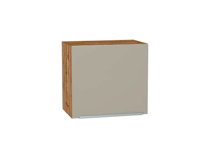 Шкаф верхний горизонтальный Фьюжн 500Н Silky Grey / Дуб Вотан