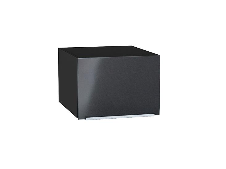 Шкаф верхний горизонтальный с увеличенной глубиной Фьюжн 510 Anthracite / Graphite