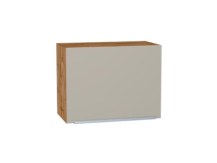 Шкаф верхний горизонтальный Фьюжн 600Н Silky Grey / Дуб Вотан