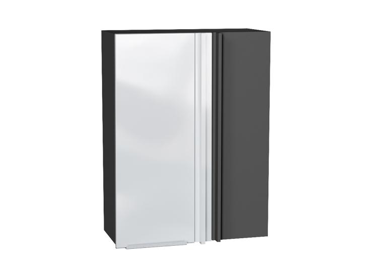 Шкаф верхний прямой угловой Фьюжн 700Н Angel / Graphite