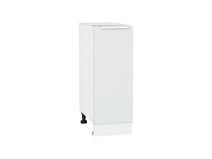 Шкаф нижний Фьюжн 300 Silky White / Белый