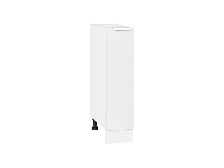 Шкаф нижний Фьюжн 200 Silky White / Белый