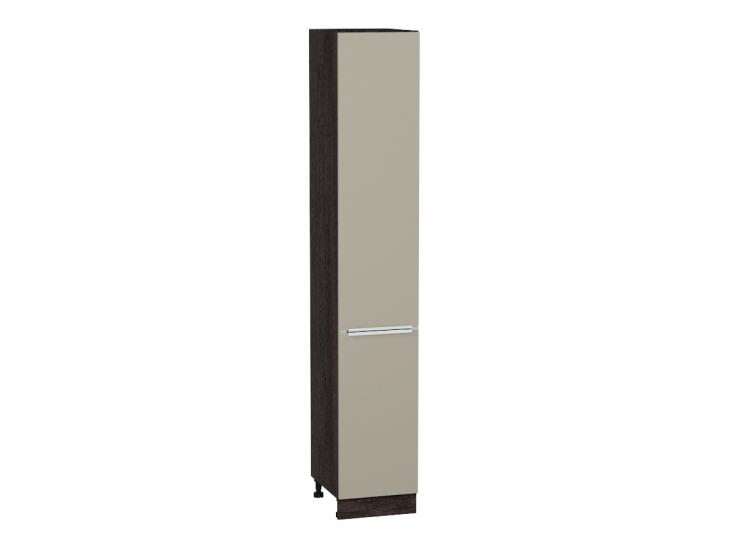 Шкаф пенал Фьюжн 400Н (для верхних шкафов 920) Silky Grey / Graphite