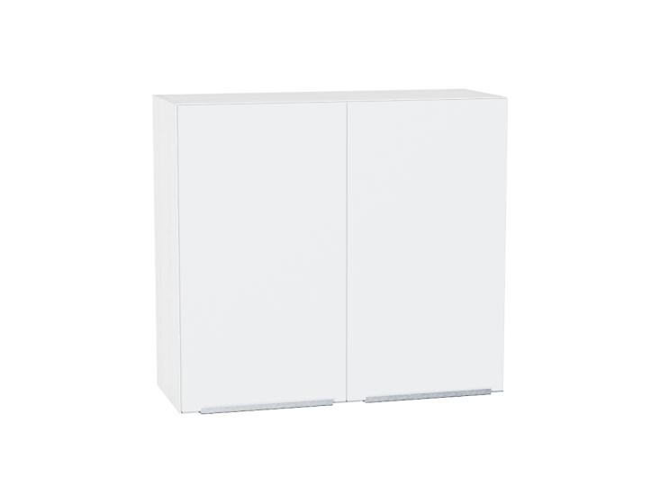 Шкаф верхний Фьюжн 800 Silky White / Белый