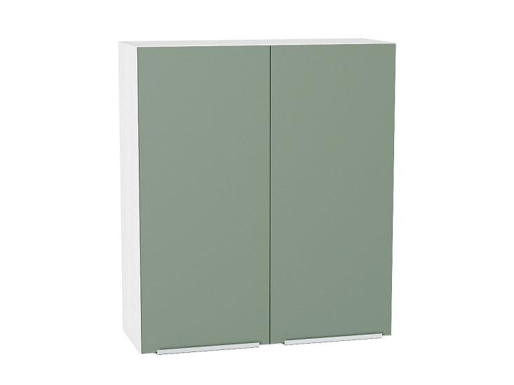 Шкаф верхний Фьюжн 800Н Silky Mint / Белый