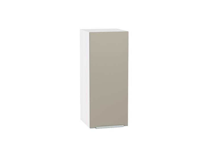 Шкаф верхний Фьюжн 300 Silky Grey / Белый