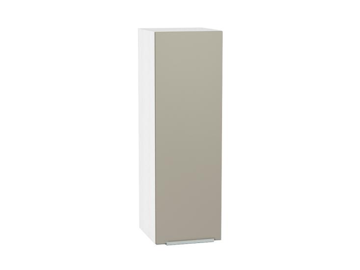 Шкаф верхний Фьюжн 300Н Silky Grey / Белый