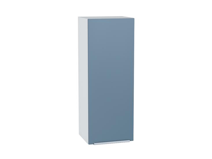 Шкаф верхний Фьюжн 350Н Silky Blue / Белый
