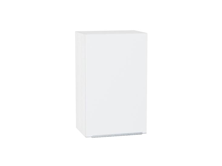 Шкаф верхний Фьюжн 450 Silky White / Белый