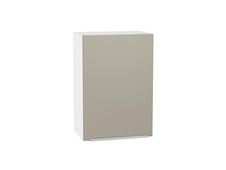 Шкаф верхний Фьюжн 500 Silky Grey / Белый