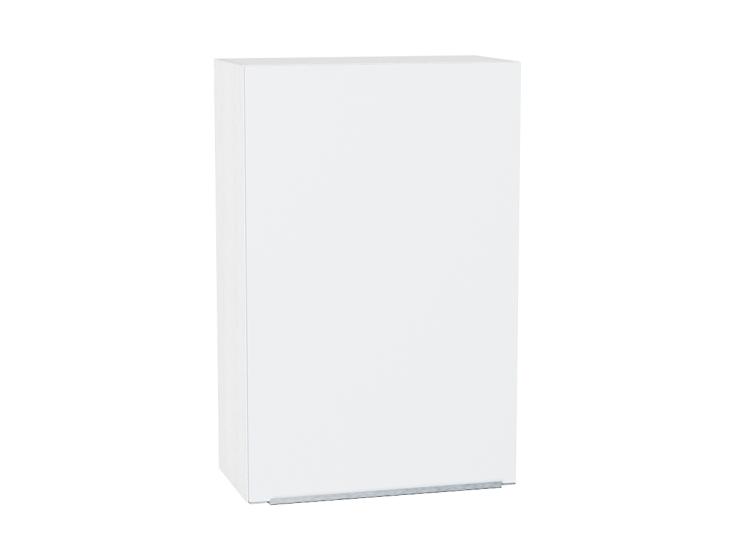 Шкаф верхний Фьюжн 600МН Silky White / Белый