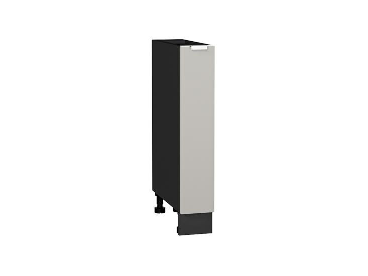 Нижняя бутылочница Фьюжн 150 Silky Light Grey / Graphite