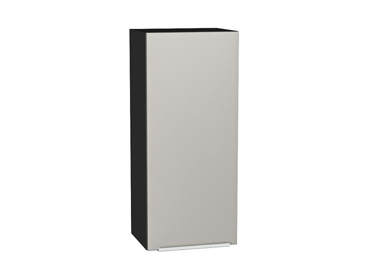 Шкаф верхний Фьюжн 400Н Silky Light Grey / Graphite