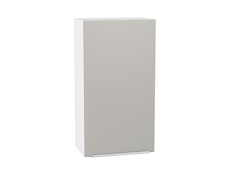Шкаф верхний Фьюжн 500Н Silky Light Grey / Белый