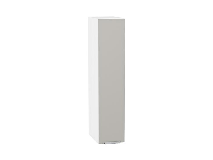 Верхняя бутылочница Фьюжн 200Н Silky Light Grey / Белый