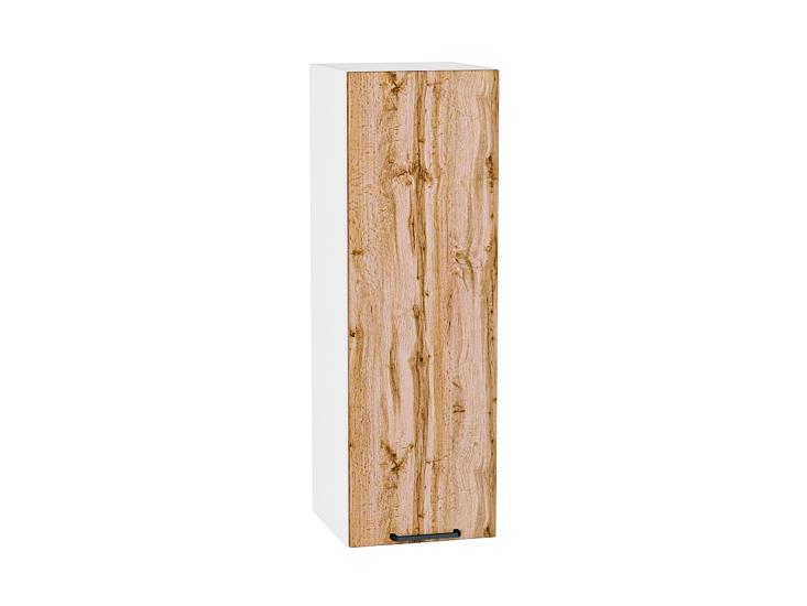 Шкаф верхний Флэт 300Н Wotan Oak 2S / Белый