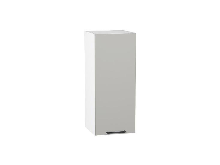 Шкаф верхний Флэт 300 Light Grey In 2S / Белый