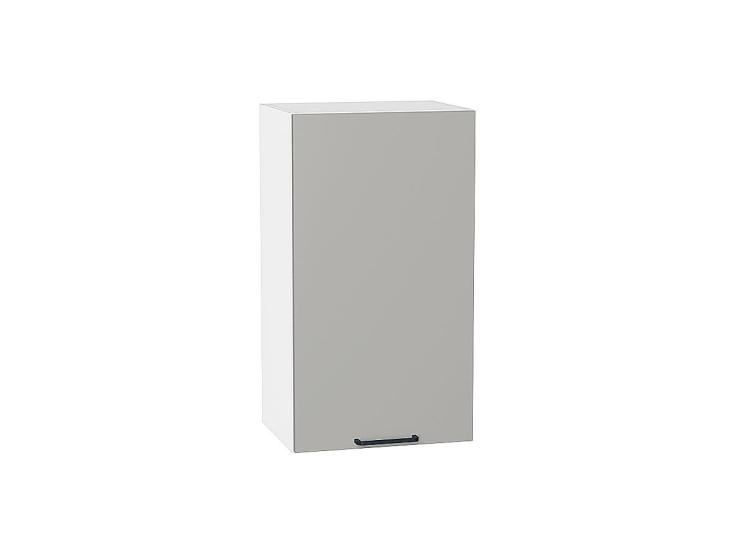 Шкаф верхний Флэт 400 Light Grey In 2S / Белый