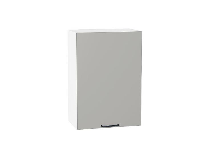 Шкаф верхний Флэт 500 Light Grey In 2S / Белый